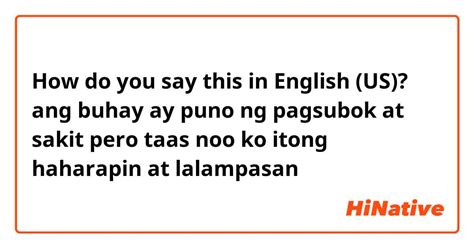 malagpasan in English .